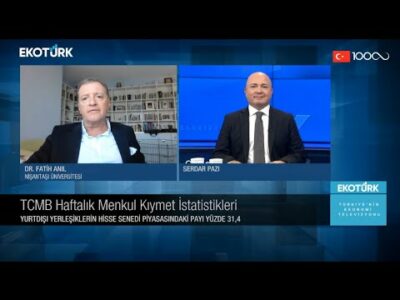 TCMB Haftalık Menkul Kıymet İstatistikleri | Serdar Pazı | Makro Ekonomi