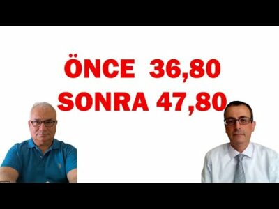 ÖNCE 36,80 SONRA 47,80