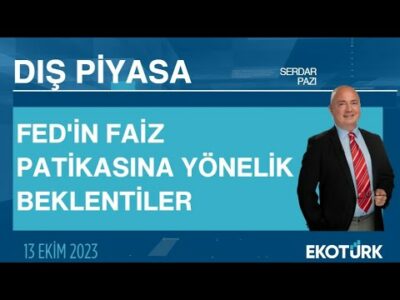 Fed'in Faiz Patikasına Yönelik Beklentiler | Serdar Pazı | Dış Piyasa