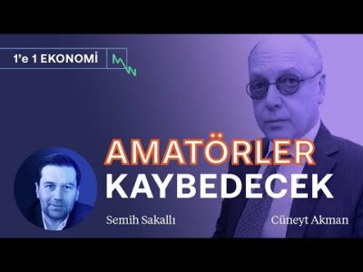 Amatörler büyük para kaybedecek! | Dolar, borsa, faiz, altın & petrol | Cüneyt Akman