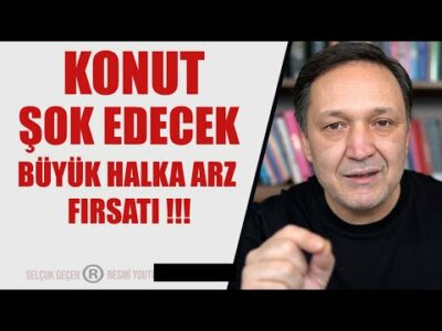 UYARIYORUM KONUT ŞOK EDECEK l HALKA ARZDA BÜYÜK FIRSAT