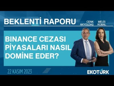 Binance cezası piyasaları nasıl domine eder? | Cenk Akyoldaş | Melis Kobal | Beklenti Raporu
