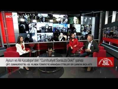 Aysun ve Ali Kocatepe'den Cumhuriyet'in 100. yılına özel “Cumhuriyet Sonsuza Dek!” şarkısı