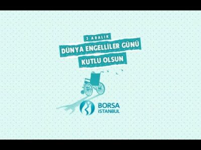 3 Aralık Dünya Engelliler Günü kutlu olsun