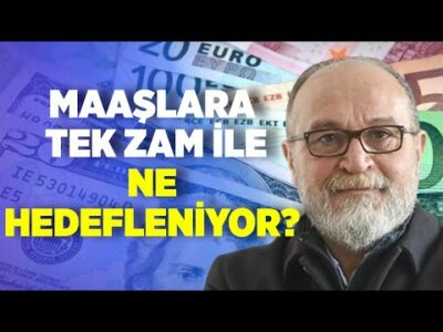 Maaşlara Tek Zam ile Ne Hedefleniyor? | Erdal Sağlam | KRT Ekonomi