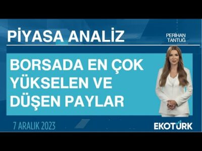 Borsada En Çok Yükselen ve Düşen Paylar | Perihan Tantuğ | Piyasa Analiz