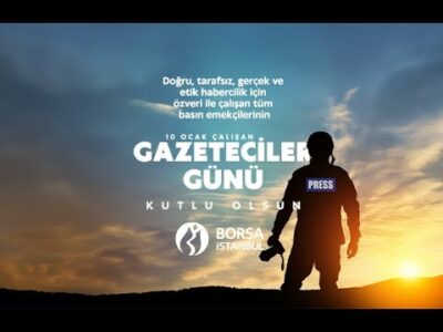 10 Ocak Çalışan Gazeteciler Günü kutlu olsun