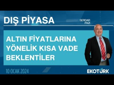 Altın Fiyatlarına Yönelik Kısa Vade Beklentiler | Serdar Pazı | Dış Piyasa