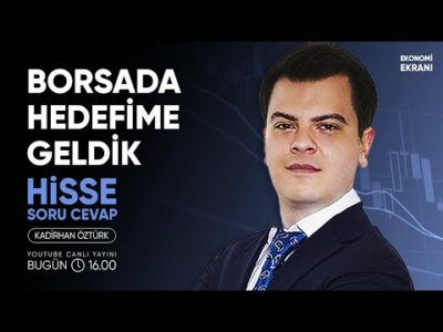 Borsada Hedefime Geldik | Kadirhan Öztürk | Ekonomi Ekranı