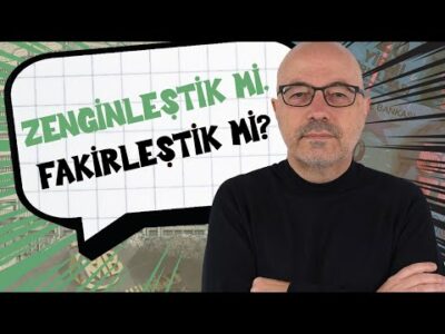 Bu nasıl iş? Fakirleştik mi, zenginleştik mi? & Ekonomi dengelenmedi! | Haluk Bürümcekçi