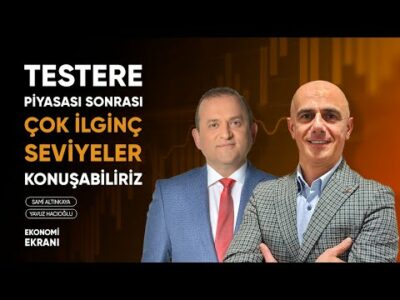 Testere Piyasası Sonrası #Borsa #Altın #Gümüş | Yavuz Hacıoğlu | Ekonomi Ekranı