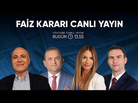 Faiz Kararı Canlı Yayın | Mehmet Aşçıoğlu Şebnem Ayabakan Serhan Yenigün | Ekonomi Ekranı