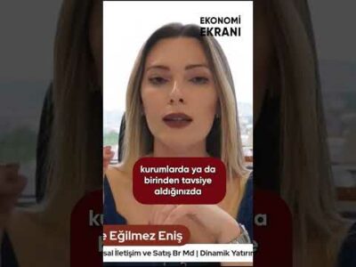 Uzun Vadeli Yatırımcı Olmaya Mahkum OIursunuz! | Hande Eğilmez Eniş | Ekonomi Ekranı