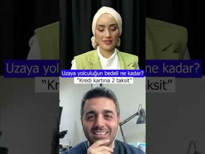Uzaya Yolculuğun Bedeli Ne Kadar? “Kredi Kartına 2 Taksit” #shorts