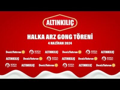 "Altınkılıç" Halka Arz Gong Töreni