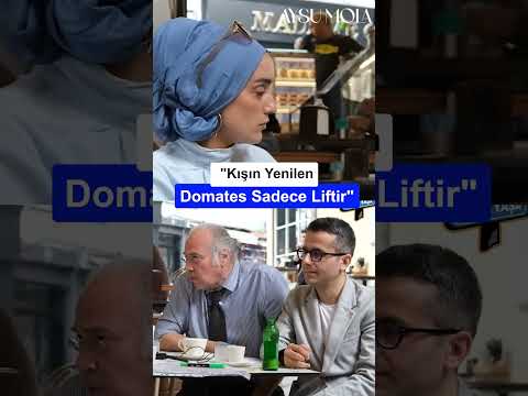 "Kışın Yenilen Domates Sadece Liftir" #shorts