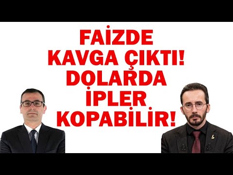 Faizde Kavga Çıktı! Dolarda İpler Kopabilir!