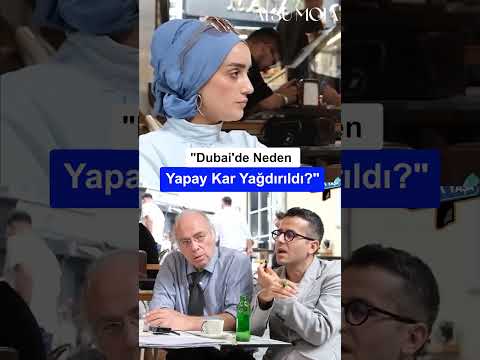 “Dubai’de Neden Yapay Kar Yağdırıldı?” #shorts