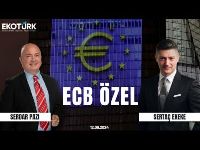 ECB mevduat faizini 25 baz puan indirdi | Avrupa Merkez Bankası Özel Yayını | 12.09.2024