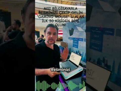 İlk 50 kişiye MSİ gaming mouse hediye!