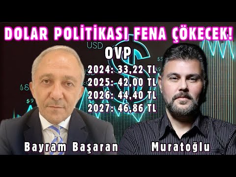 DOLAR POLİTİKASI FENA ÇÖKECEK! Dolar 2027’de 46.86 TL olacak! | MURAT MURATOĞLU – BAYRAM BAŞARAN