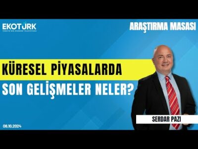 Araştırma Masası | Seltem İyigün | Serdar Pazı (08.10.2024)