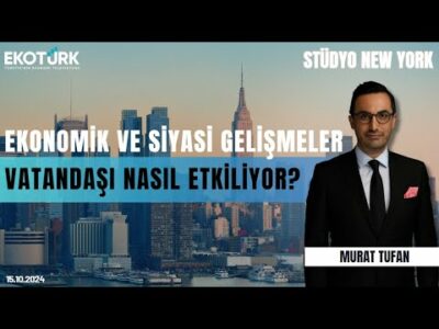 Ekonomik gelişmeler vatandaşı nasıl etkiliyor? | Stüdyo New York | Sami Altınkaya | Murat Tufan