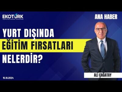 Ana Haber | Murat Danış | Rahmi Mesud Yılmaz | Ali Çağatay | 15.10.2024