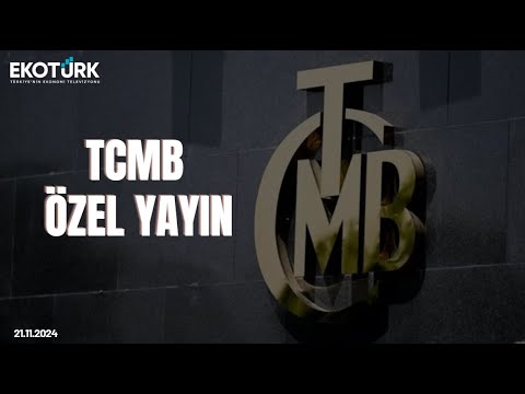 TCMB politika faizini %50'de sabit bıraktı | Merkez Bankası Özel Yayını | 21.11.2024