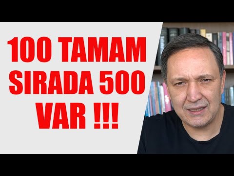 100 TAMAM SIRADA 500 VAR ALTIN 3000 DOLAR BİTCOİN