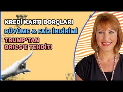 Resesyona girdik!, Kredi kartı borçları şişiyor | Trump'tan BRICS’e tehdit | Güldem Atabay