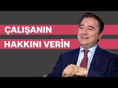 Ali Babacan ile Özel Yayın | Mehmet Şimşek'e çağrı! & Çalışanın, emeklinin hakkını verin