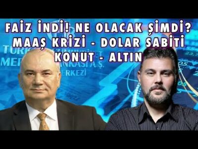 FAİZ İNDİ! NE OLACAK ŞİMDİ? DOLAR SABİTİ - MAAŞ KRİZİ - KONUT - ALTIN - BIORSA | MURAT MURATOĞLU