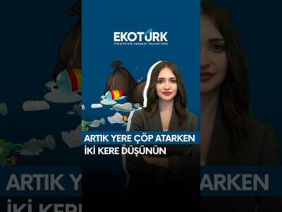 Artık yere çöp atmadan önce iki kere düşünün. 🗑