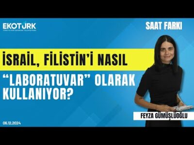 İsrail, Filistin’i nasıl “laboratuvar” olarak kullanıyor? | Antony Loewenstein | Feyza Gümüşlüoğlu