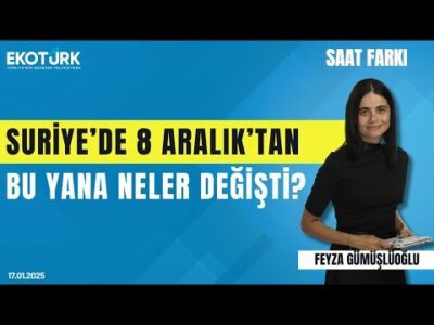 Suriye'de 8 Aralık'tan bu yana neler değişti? | Ziyad Hasan | Saat Farkı