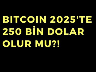 Bitcoin 2025'te 250 Bin Dolar Olur mu? - Dünyanın Haberi 475 - 03.01.2025