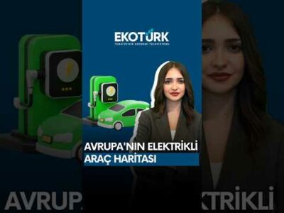 🚘 Avrupa'nın elektrikli araç haritası: Türkiye yarışta geride kaldı.