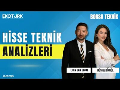 Hisse Teknik Analizleri | Borsa Teknik | Büşra Bingöl | Eren Can Umut | 29.01.2025