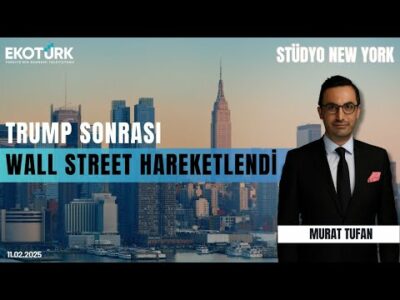 Trump sonrası Wall Street hareketlendi | Stüdyo New York | Serdar Cebe | Murat Tufan