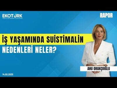 İş yaşamında suistimalin nedenleri neler? | Rapor | Ahu Orakçıoğlu