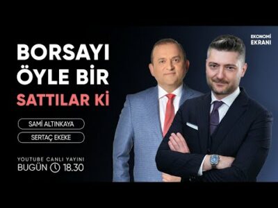 Borsayı Öyle Bir Sattılar Ki | Sertaç Ekeke | Ekonomi Ekranı