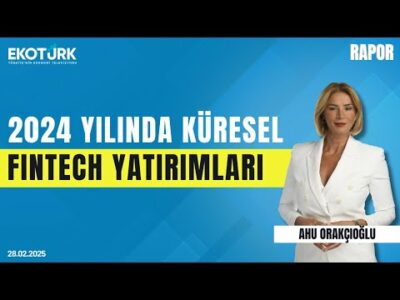 2024 yılında küresel fintech yatırımları | Rapor | Ahu Orakçıoğlu