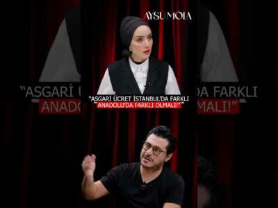 Asgari Ücret İstanbul'da Farklı Anadolu'da Farklı Olmalı! #shorts