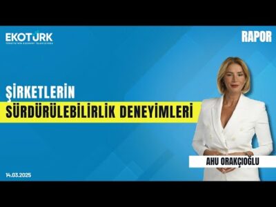 Şirketlerin sürdürülebilirlik deneyimleri | Rapor | Ahu Orakçıoğlu