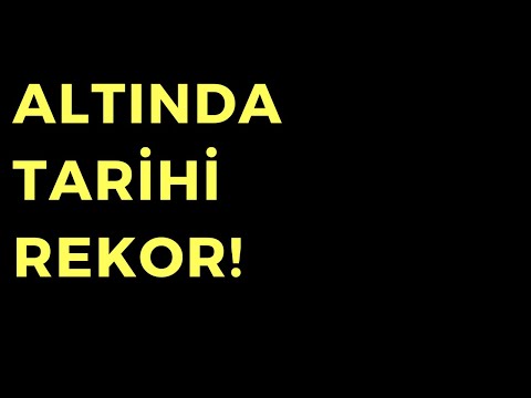 Altında Tarihi Rekor Kırıldı - Dünyanın Haberi 491- 16.03.2025