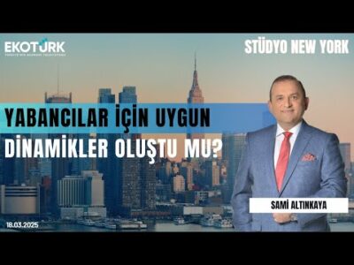Yabancılar için uygun dinamikler oluştu mu? | Stüdyo New York | Sadık Mazanoğlu | Sami Altınkaya