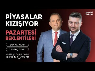 Piyasalar Kızışıyor | Pazartesi Beklentileri | Sertaç Ekeke | Ekonomi Ekranı