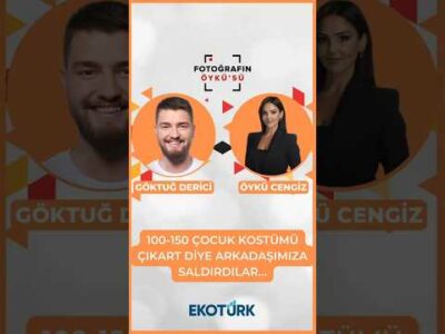 “100-150 çocuk kostümü çıkart diye arkadaşımıza saldırdılar”