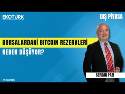 Borsalardaki bitcoin rezervleri neden düşüyor? | Helin Çelik | Serdar Pazı | Dış Piyasa
